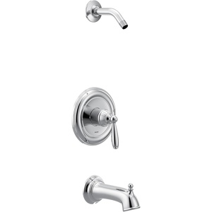 image:imageMoen UT2153NHORB Brantford MCORE 3Series 1Handle Tub and Shower Trim Kit Valve Required Oil Rubbed BronzeChrome