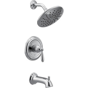 image:imageMoen UT2253EPORB Brantford MCORE 2Series 1Handle Tub and Shower Trim Kit Valve Required Oil Rubbed BronzeChrome