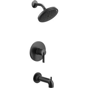 image:imageMoen UT2263EPBG CIA Collection MCORE 2Series Eco Performance 1Handle Tub and Shower Trim Kit Valve Required Brushed GoldMatte Black