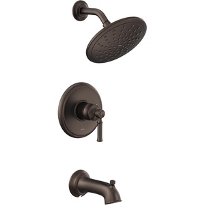 image:imageMoen UT2283EPBN Dartmoor MCORE 2Series 1Handle Tub and Shower Trim Kit Valve Required Brushed NickelOil Rubbed Bronze