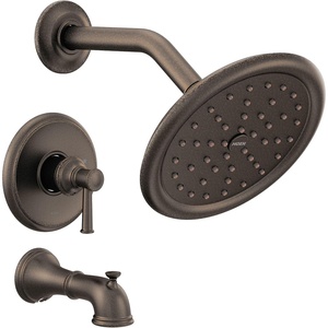 image:imageMoen UT2313EPORB Belfield MCORE 2Series 1Handle Tub and Shower Trim Kit Valve Required Oil Rubbed BronzeOil Rubbed Bronze