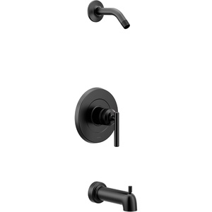image:imageMoen UT2903NHBN Gibson MCORE 3Series 1Handle Tub and Shower Trim Kit Valve Required Brushed NickelMatte Black