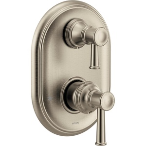 image:imageMoen UT3322 Belfield MCORE 3Series 2Handle Shower Trim with Integrated Transfer Valve Valve Required ChromeBrushed Nickel