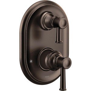 image:imageMoen UT3322 Belfield MCORE 3Series 2Handle Shower Trim with Integrated Transfer Valve Valve Required ChromeOil Rubbed Bronze