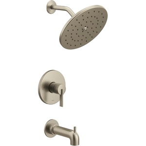 image:imageMoen UT3363EPBG Cia MCORE 3Series 1Handle EcoPerformance Tub and Shower Trim Kit Valve Required Brushed GoldBrushed Nickel