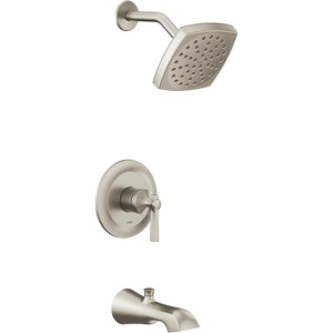 image:imageMoen UTS2913EPBG Flara MCORE 2Series 1Handle Tub and Shower Trim Kit Valve Required Brushed GoldBrushed Nickel