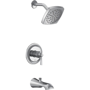 image:imageMoen UTS2913EPBG Flara MCORE 2Series 1Handle Tub and Shower Trim Kit Valve Required Brushed GoldChrome