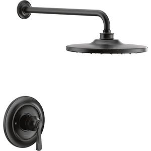 image:imageMoen UTS344302BG Colinet MCORE 3Series 1Handle Shower Trim Kit Valve Required Brushed GoldMatte Black