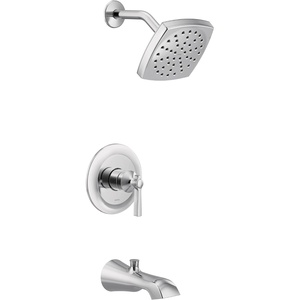image:imageMoen UTS3913BG Flara MCORE 3Series 1Handle Tub and Shower Trim Kit Valve Required Brushed GoldChrome
