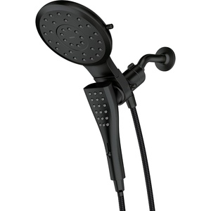 image:imageMoen Verso Brushed Nickel EightFunction 7 Wide Spray Shower Head and Detachable Handshower Combo with 72 Hose 220C3BNMatte Black