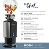 image:imageMoen GX100C Chef Series 1 HP Continuous Feed Garbage Disposal with Sound Reduction Disposer Power Cord Included1 HP