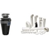 image:imageMoen GX100C Chef Series 1 HP Continuous Feed Garbage Disposal with Sound Reduction Disposer Power Cord Included1 HP
