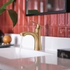 image:imageMoen 84516BZG Findlay Bronzed Gold SingleHandle Bathroom FaucetBronzed Gold
