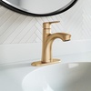 image:imageMoen 84516BZG Findlay Bronzed Gold SingleHandle Bathroom FaucetBronzed Gold