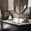 image:imageMoen 84516BZG Findlay Bronzed Gold SingleHandle Bathroom FaucetSpot Resist Brushed Nickel