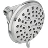 image:imageMoen 8Function Shower Head Wall Mount Showerhead with Adjustable Spray Settings Chrome 280W1Brushed Nickel