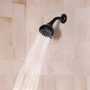 image:imageMoen 8Function Shower Head Wall Mount Showerhead with Adjustable Spray Settings Chrome 280W1Matte Black