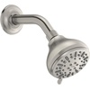 image:imageMoen 8Function Shower Head Wall Mount Showerhead with Adjustable Spray Settings Chrome 280W1Spot Resist Brushed Nickel