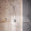 image:imageMoen Attune Shower Head with Handheld Sprayer 6 Shower Head Spray Settings Matte Black 218H0BLChrome