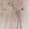 image:imageMoen Attune Shower Head with Handheld Sprayer 6 Shower Head Spray Settings Matte Black 218H0BLChrome