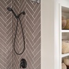 image:imageMoen Attune Shower Head with Handheld Sprayer 6 Shower Head Spray Settings Matte Black 218H0BLMatte Black