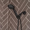 image:imageMoen Attune Shower Head with Handheld Sprayer 6 Shower Head Spray Settings Matte Black 218H0BLMatte Black