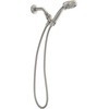 image:imageMoen Attune Shower Head with Handheld Sprayer 6 Shower Head Spray Settings Matte Black 218H0BLSpot Resist Brushed Nickel