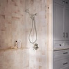 image:imageMoen Attune Shower Head with Handheld Sprayer 6 Shower Head Spray Settings Matte Black 218H0BLSpot Resist Brushed Nickel
