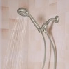 image:imageMoen Attune Shower Head with Handheld Sprayer 6 Shower Head Spray Settings Matte Black 218H0BLSpot Resist Brushed Nickel