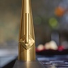 image:imageMoen Crisan Single Handle Pulldown Kitchen Faucet Featuring Power Boost and Reflex Docking System Matte Black 87237BLBrushed Gold