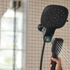 image:imageMoen Inara Matte Black SingleHandle 6Spray Tub and Shower Faucet with Valve 7Inch Showerhead and Magnetix Handheld Showerhead 84042BLMatte Black