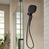 image:imageMoen Inara Matte Black SingleHandle 6Spray Tub and Shower Faucet with Valve 7Inch Showerhead and Magnetix Handheld Showerhead 84042BLMatte Black
