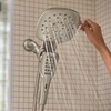 image:imageMoen Inara Matte Black SingleHandle 6Spray Tub and Shower Faucet with Valve 7Inch Showerhead and Magnetix Handheld Showerhead 84042BLSpot Resist Brushed Nickel