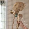 image:imageMoen Inara Spot Resist Brushed Nickel Handshower and Rainfall Shower Head with Lever Handle Tub Spout and Metal Hose 84041SRNBronzed Gold