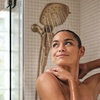 image:imageMoen Inara Spot Resist Brushed Nickel Handshower and Rainfall Shower Head with Lever Handle Tub Spout and Metal Hose 84041SRNBronzed Gold