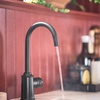 image:imageMoen Instant Hot SIP Faucet with Insulated Spout Brushed Gold 2Step Activation and HandsFree Filling Requires Tank Sold Separately IH7660BGBlack