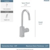 image:imageMoen Instant Hot SIP Faucet with Insulated Spout Brushed Gold 2Step Activation and HandsFree Filling Requires Tank Sold Separately IH7660BGBlack