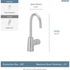 image:imageMoen Instant Hot SIP Faucet with Insulated Spout Brushed Gold 2Step Activation and HandsFree Filling Requires Tank Sold Separately IH7660BGBlack