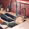 image:imageMoen Instant Hot SIP Faucet with Insulated Spout Brushed Gold 2Step Activation and HandsFree Filling Requires Tank Sold Separately IH7660BGBlack