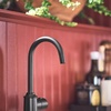 image:imageMoen Instant Hot SIP Faucet with Insulated Spout Brushed Gold 2Step Activation and HandsFree Filling Requires Tank Sold Separately IH7660BGBlack