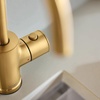 image:imageMoen Instant Hot SIP Faucet with Insulated Spout Brushed Gold 2Step Activation and HandsFree Filling Requires Tank Sold Separately IH7660BGBrushed Gold