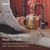 image:imageMoen Instant Hot SIP Faucet with Insulated Spout Brushed Gold 2Step Activation and HandsFree Filling Requires Tank Sold Separately IH7660BGBrushed Gold