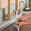 image:imageMoen Instant Hot SIP Faucet with Insulated Spout Brushed Gold 2Step Activation and HandsFree Filling Requires Tank Sold Separately IH7660BGBrushed Gold