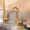 image:imageMoen Instant Hot SIP Faucet with Insulated Spout Brushed Gold 2Step Activation and HandsFree Filling Requires Tank Sold Separately IH7660BGBrushed Gold