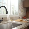 image:imageMoen Shoreway Single Handle PullDown Kitchen Faucet with Power Clean and Reflex Matte Black 87236BLBlack