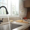 image:imageMoen Shoreway Single Handle PullDown Kitchen Faucet with Power Clean and Reflex Matte Black 87236BLBlack