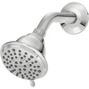 image:imageMoen 8Function Shower Head Wall Mount Showerhead with Adjustable Spray Settings Chrome 280W1Brushed Nickel