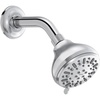 image:imageMoen 8Function Shower Head Wall Mount Showerhead with Adjustable Spray Settings Chrome 280W1Chrome
