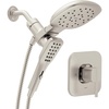 image:imageMoen Inara Spot Resist Brushed Nickel SingleHandle 6Spray Tub and Shower Faucet with Valve 7Inch Showerhead and Magnetix Handheld Showerhead 84042SRNSpot Resist Brushed Nickel