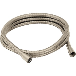 image:imageMoen Matte Black Replacement Metal Hose Kit for Handheld Shower 155748BLBrushed Nickel